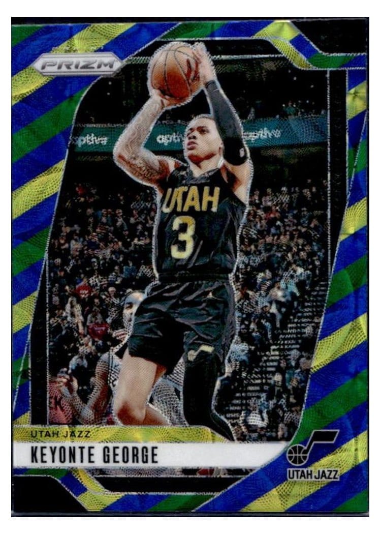 2024-25 Panini Prizm Base Set Keyonte George #87 card