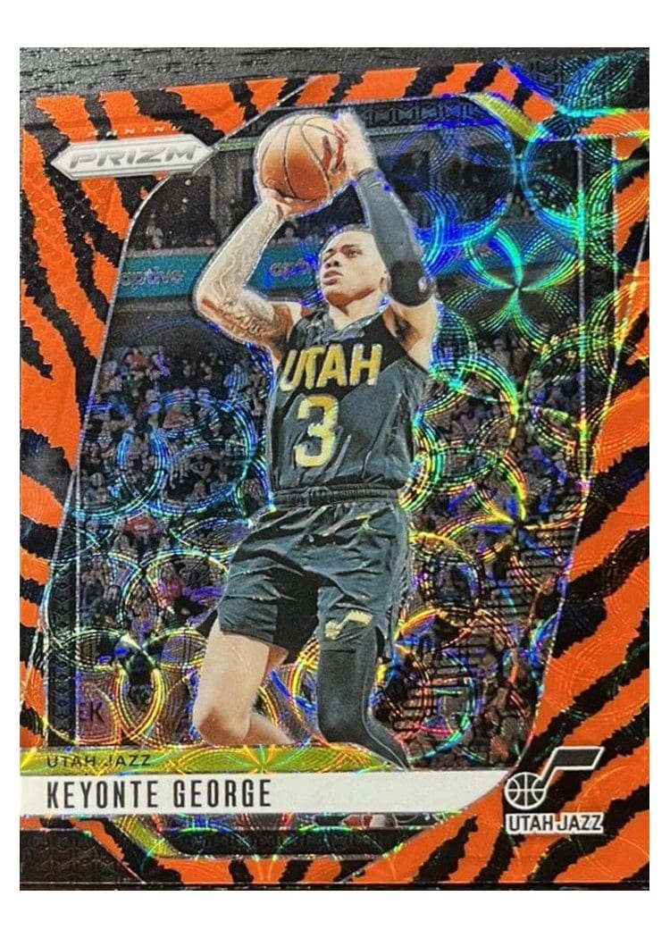2024-25 Panini Prizm Base Set Keyonte George #87 card