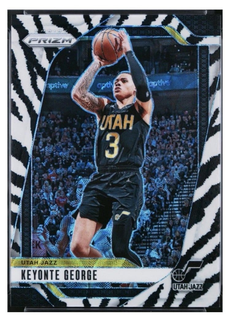 2024-25 Panini Prizm Base Set Keyonte George #87 card