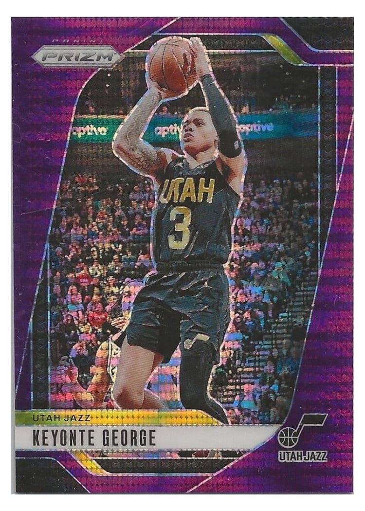 2024-25 Panini Prizm Base Set Keyonte George #87 card