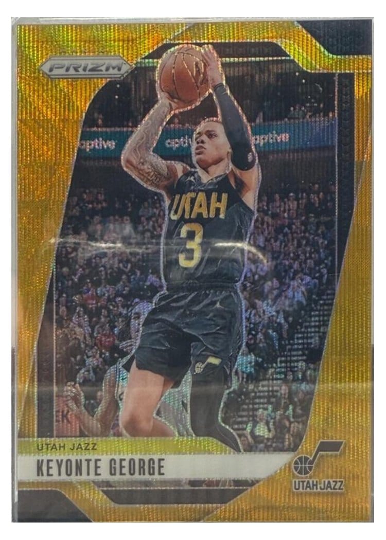 2024-25 Panini Prizm Base Set Keyonte George #87 card