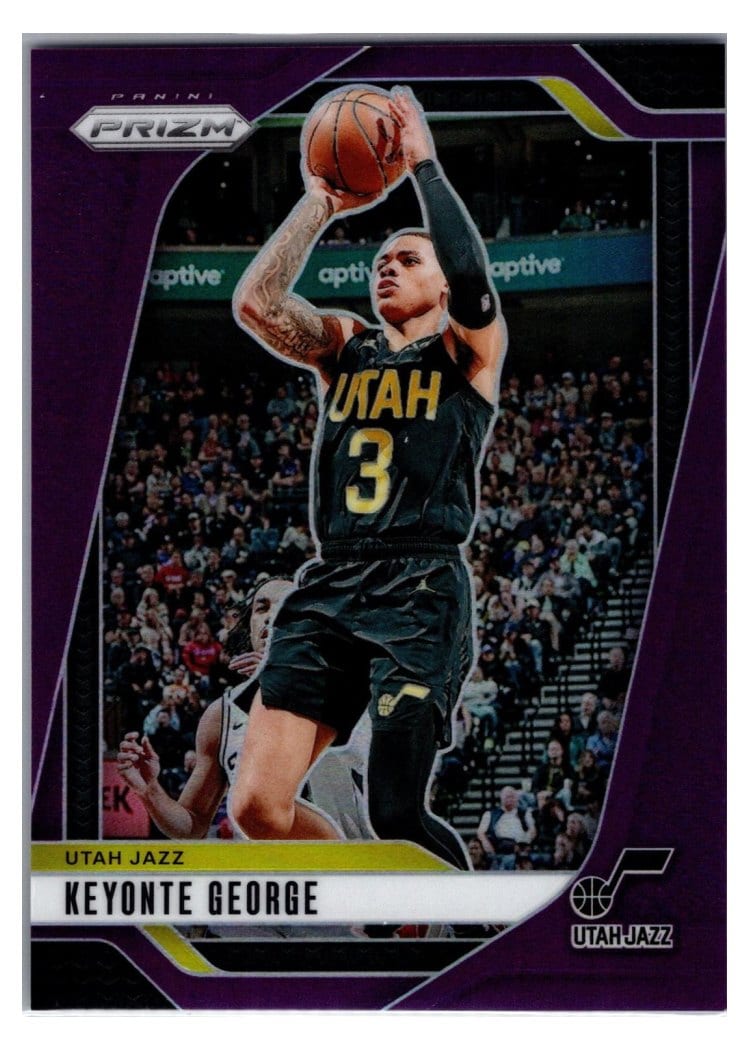 2024-25 Panini Prizm Base Set Keyonte George #87 card