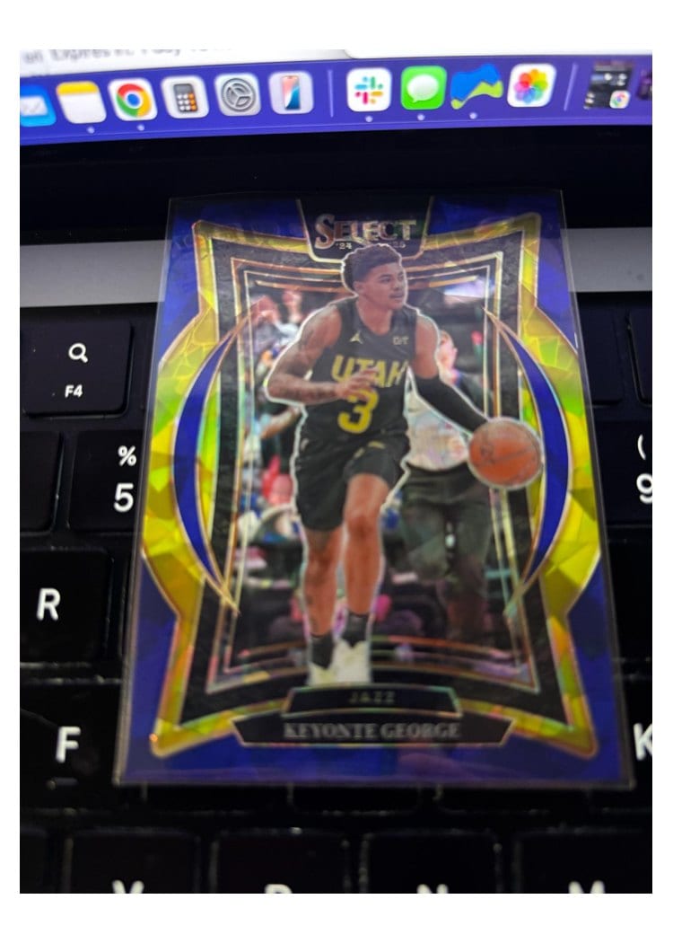 2024-25 Panini Select Base Set Keyonte George #49 card