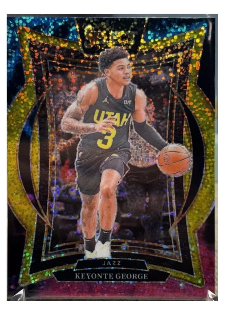 2024-25 Panini Select Base Set Keyonte George #49 card