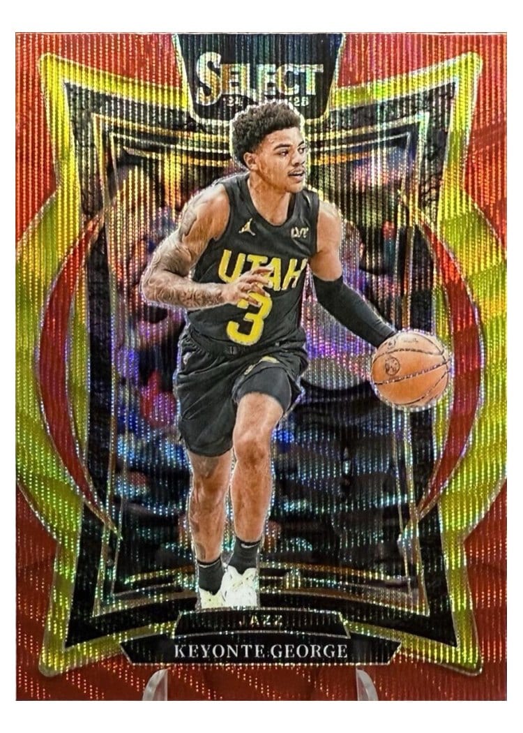 2024-25 Panini Select Base Set Keyonte George #49 card