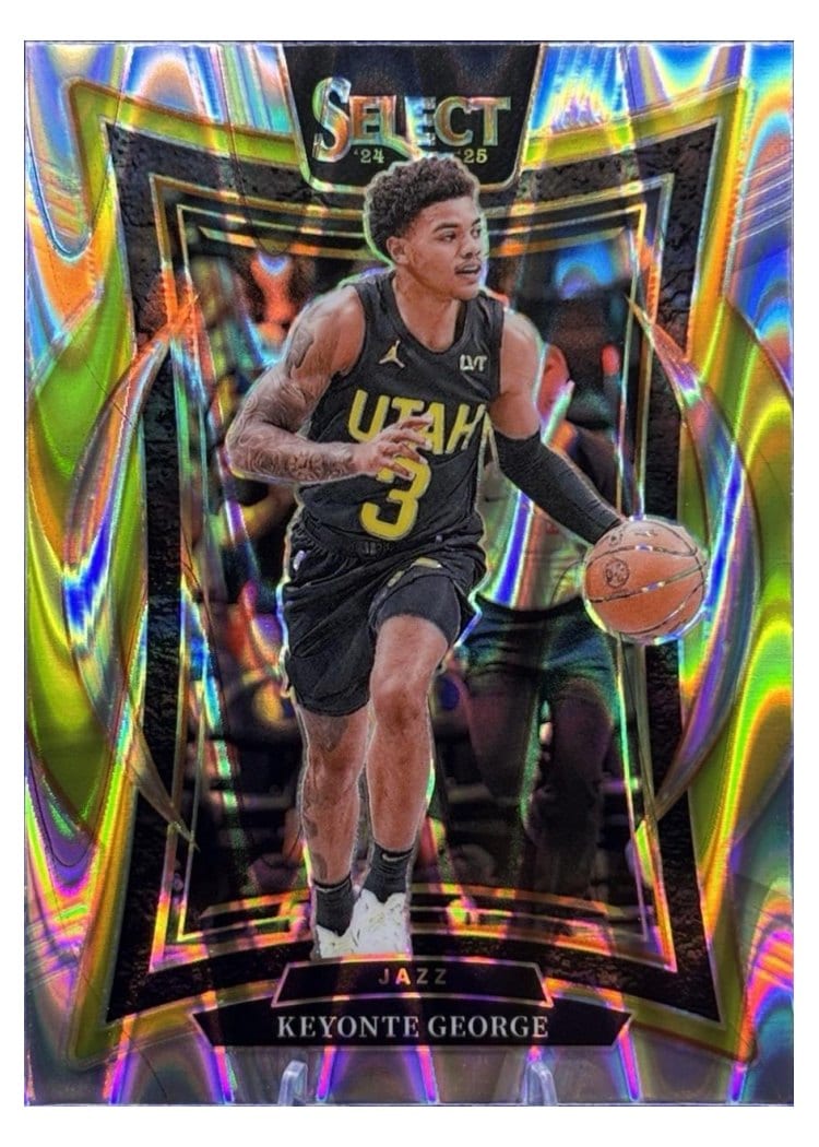 2024-25 Panini Select Base Set Keyonte George #49 card