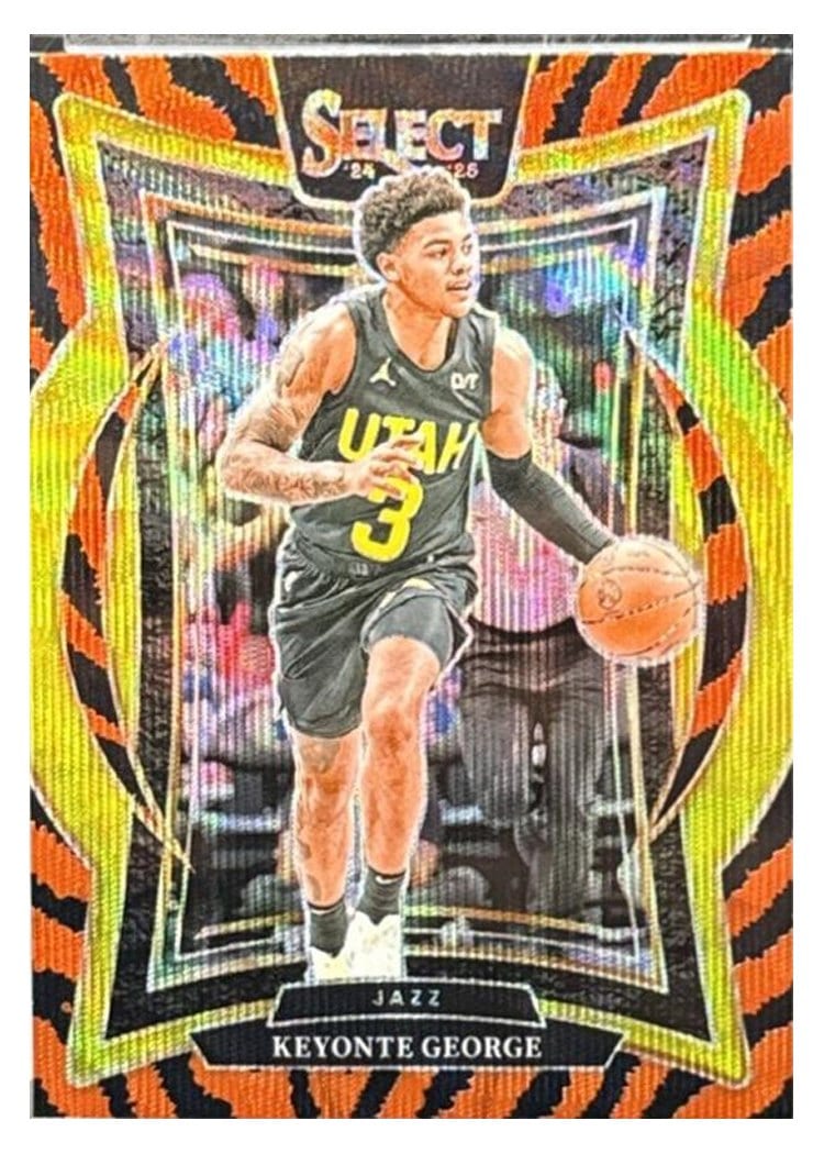 2024-25 Panini Select Base Set Keyonte George #49 card