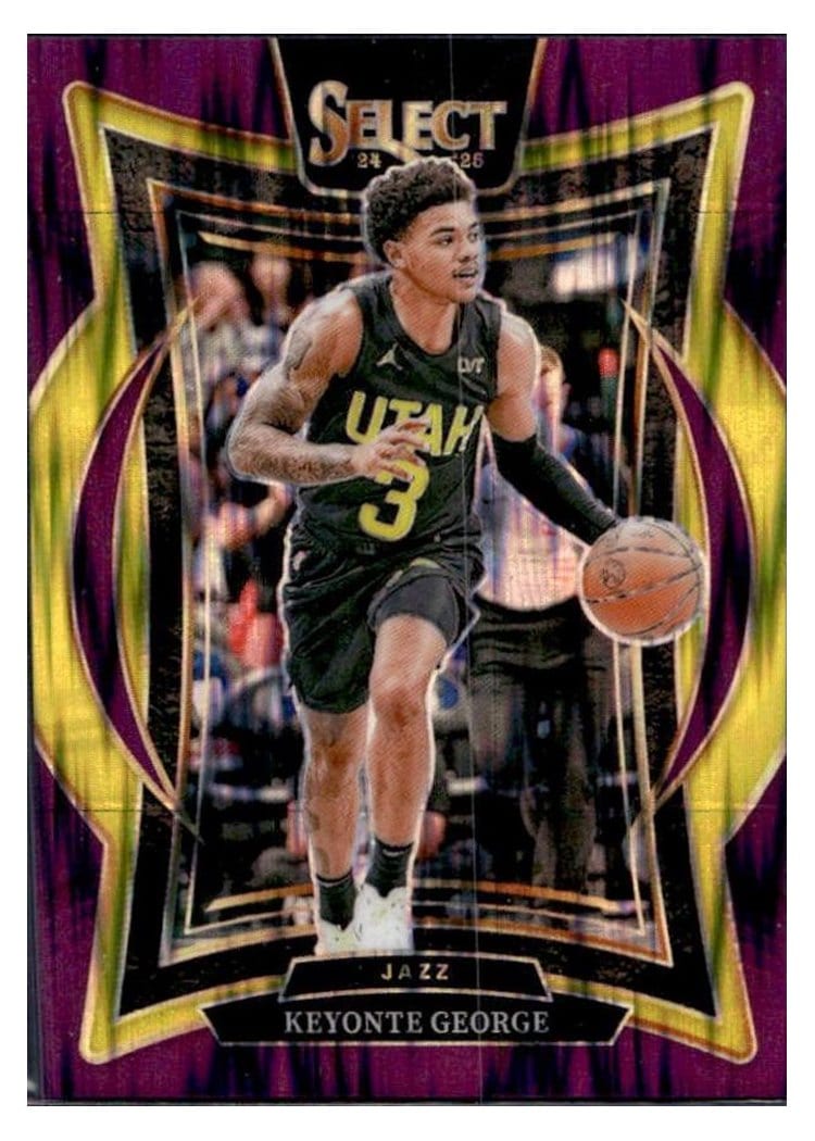 2024-25 Panini Select Base Set Keyonte George #49 card