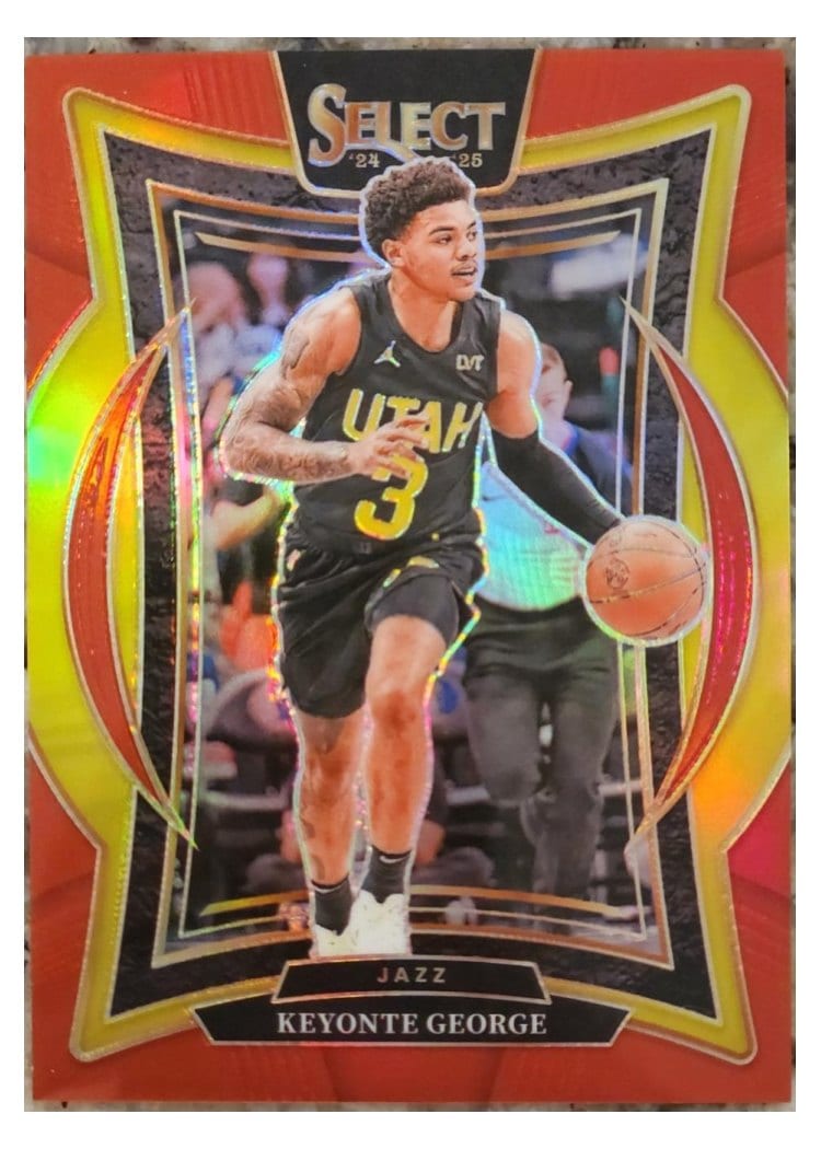 2024-25 Panini Select Base Set Keyonte George #49 card