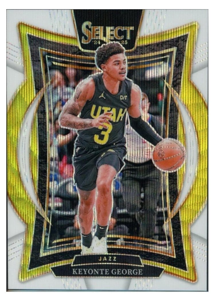 2024-25 Panini Select Base Set Keyonte George #49 card