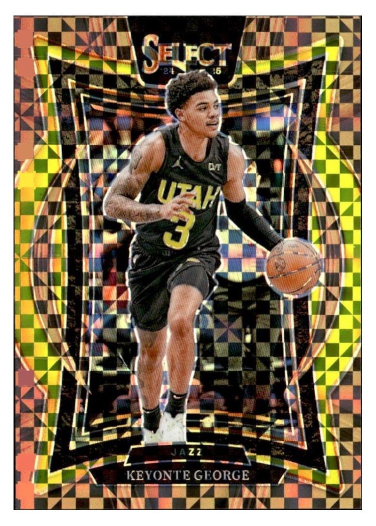 2024-25 Panini Select Base Set Keyonte George #49 card