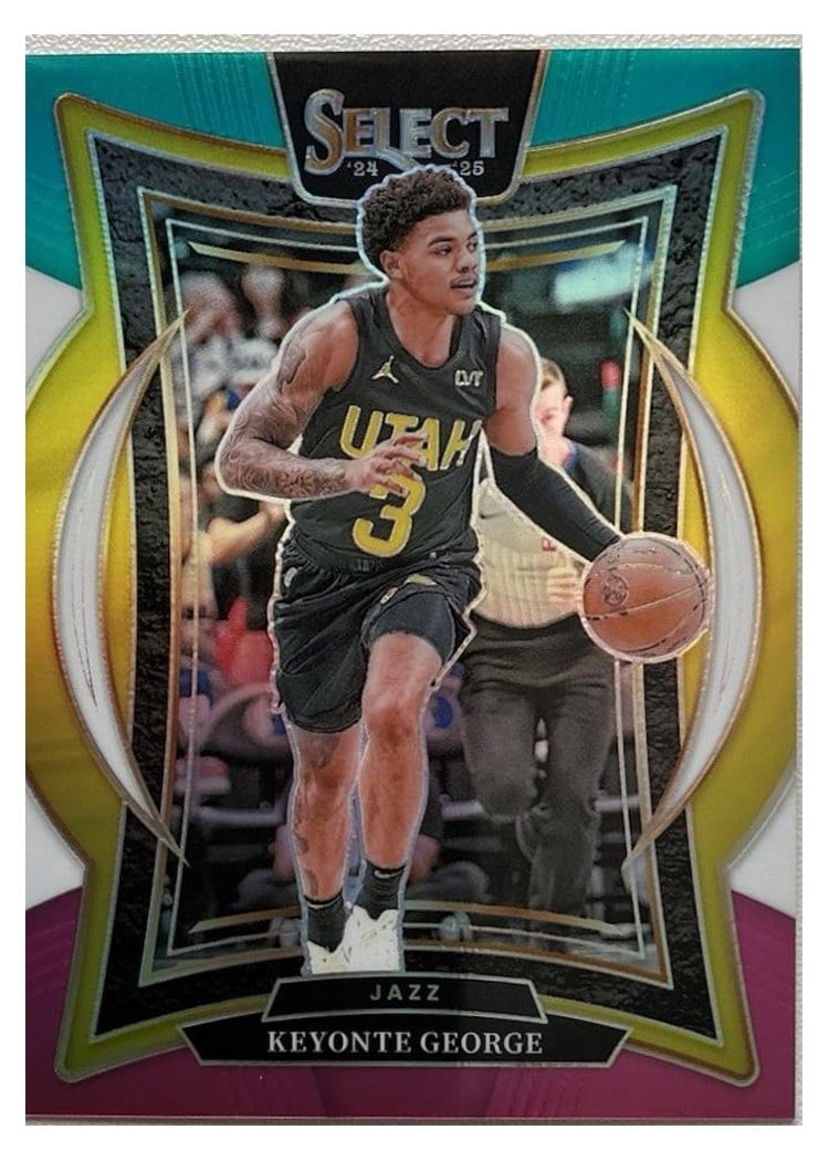 2024-25 Panini Select Base Set Keyonte George #49 card