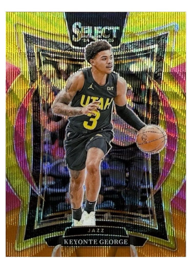 2024-25 Panini Select Base Set Keyonte George #49 card