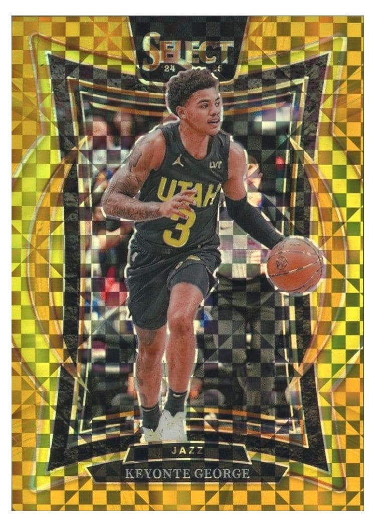 2024-25 Panini Select Base Set Keyonte George #49 card