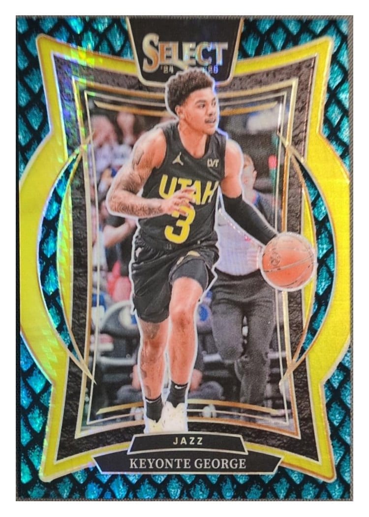 2024-25 Panini Select Base Set Keyonte George #49 card