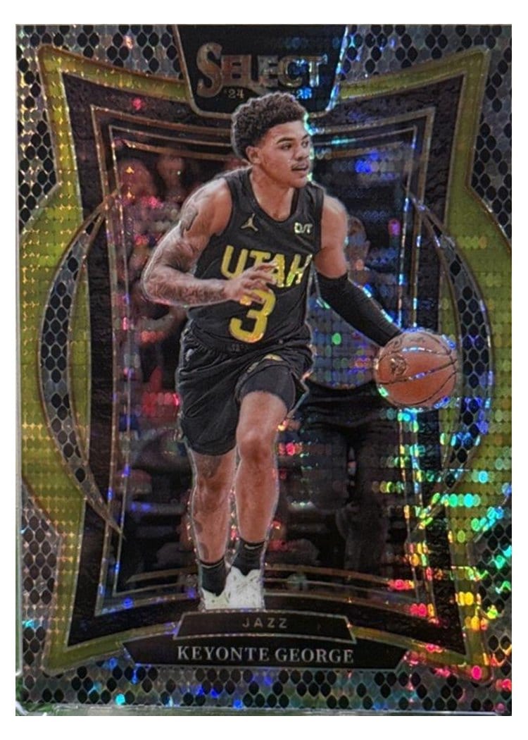 2024-25 Panini Select Base Set Keyonte George #49 card