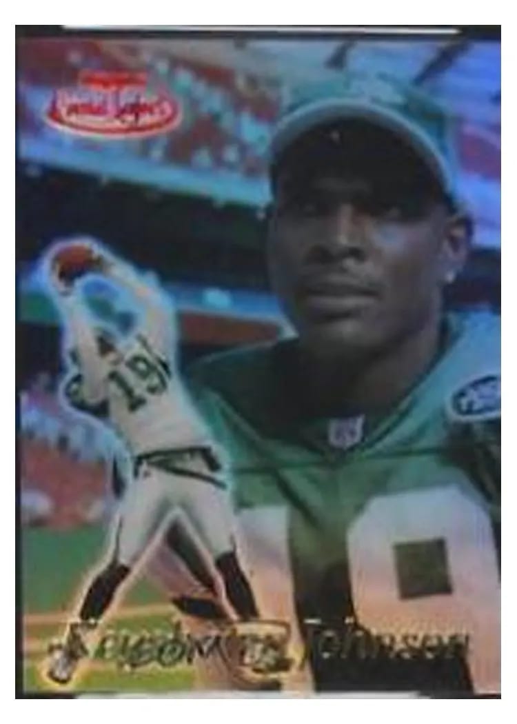1999 Topps Gold Label Keyshawn Johnson #7 card