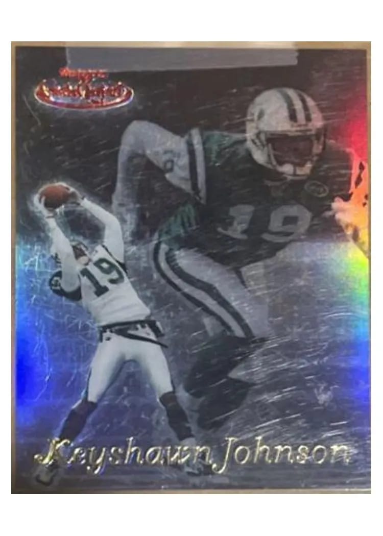 1999 Topps Gold Label Keyshawn Johnson #7 card