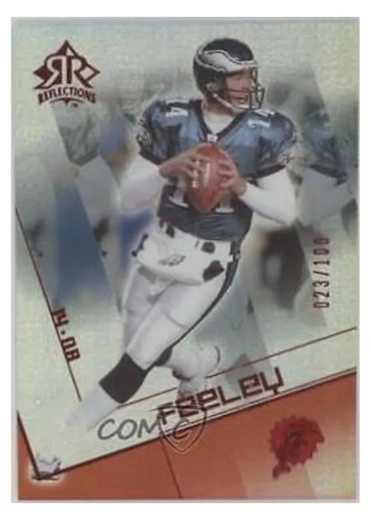 2004 Upper Deck Reflections Keyshawn Johnson #25 card