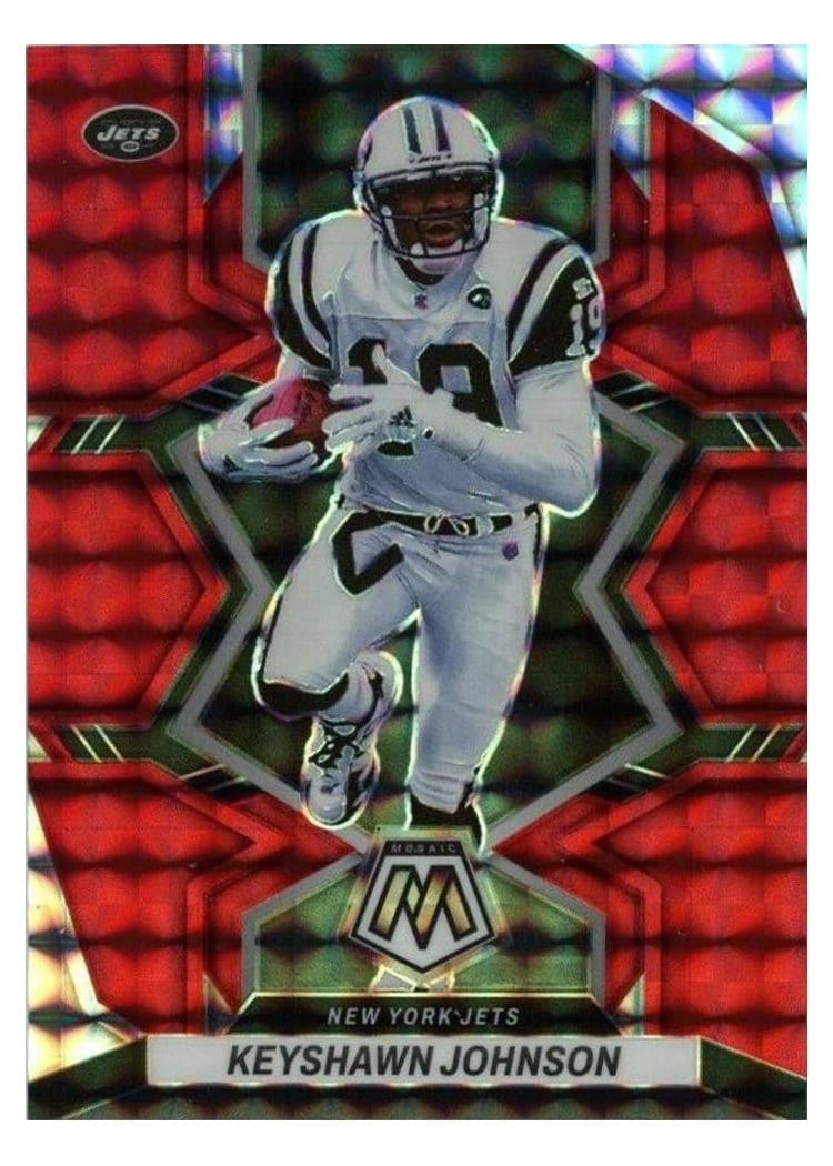 2022 Panini Mosaic Base Set Keyshawn Johnson #155 card