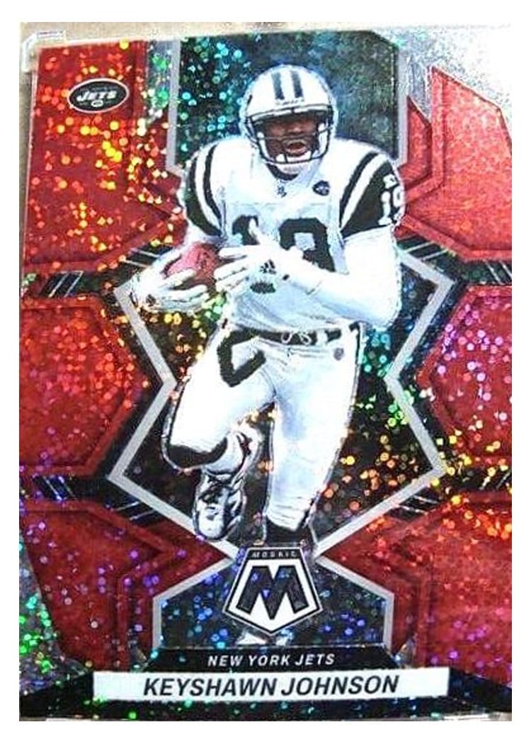 2022 Panini Mosaic Base Set Keyshawn Johnson #155 card