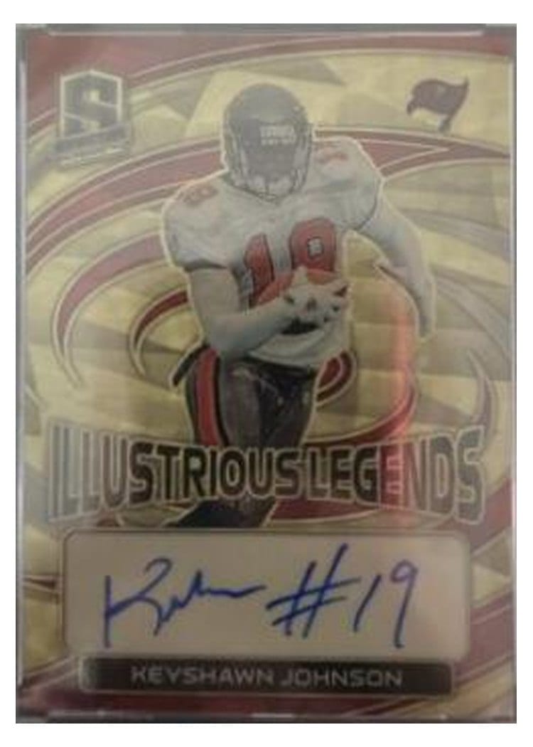 2023 Panini Spectra Illustrious Legends Keyshawn Johnson #3 card