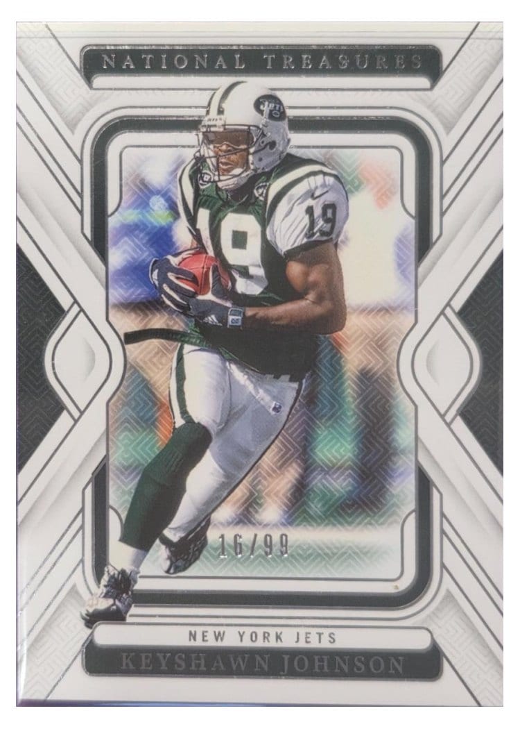2024 Panini National Treasures Base Set Keyshawn Johnson #78 card