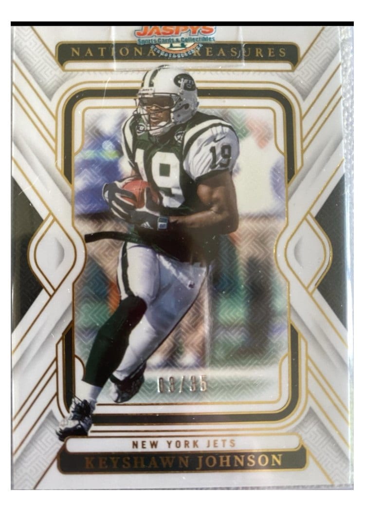 2024 Panini National Treasures Base Set Keyshawn Johnson #78 card