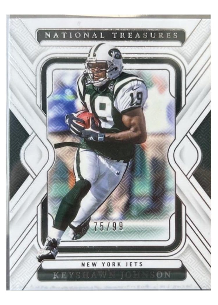 2024 Panini National Treasures Base Set Keyshawn Johnson #78 card