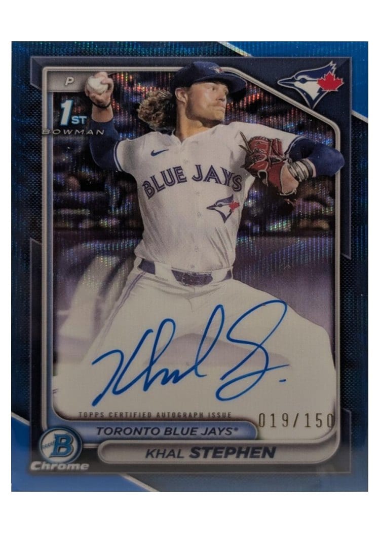 2024 Bowman Draft Chrome Prospect Autographs Khal Stephen #CPA-KS card