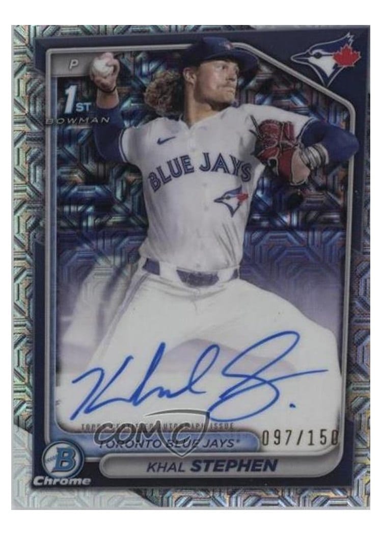 2024 Bowman Draft Chrome Prospect Autographs Khal Stephen #CPA-KS card