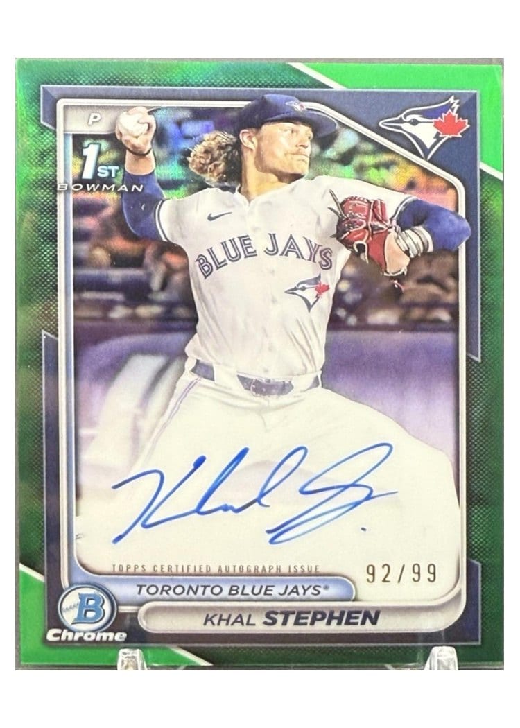 2024 Bowman Draft Chrome Prospect Autographs Khal Stephen #CPA-KS card