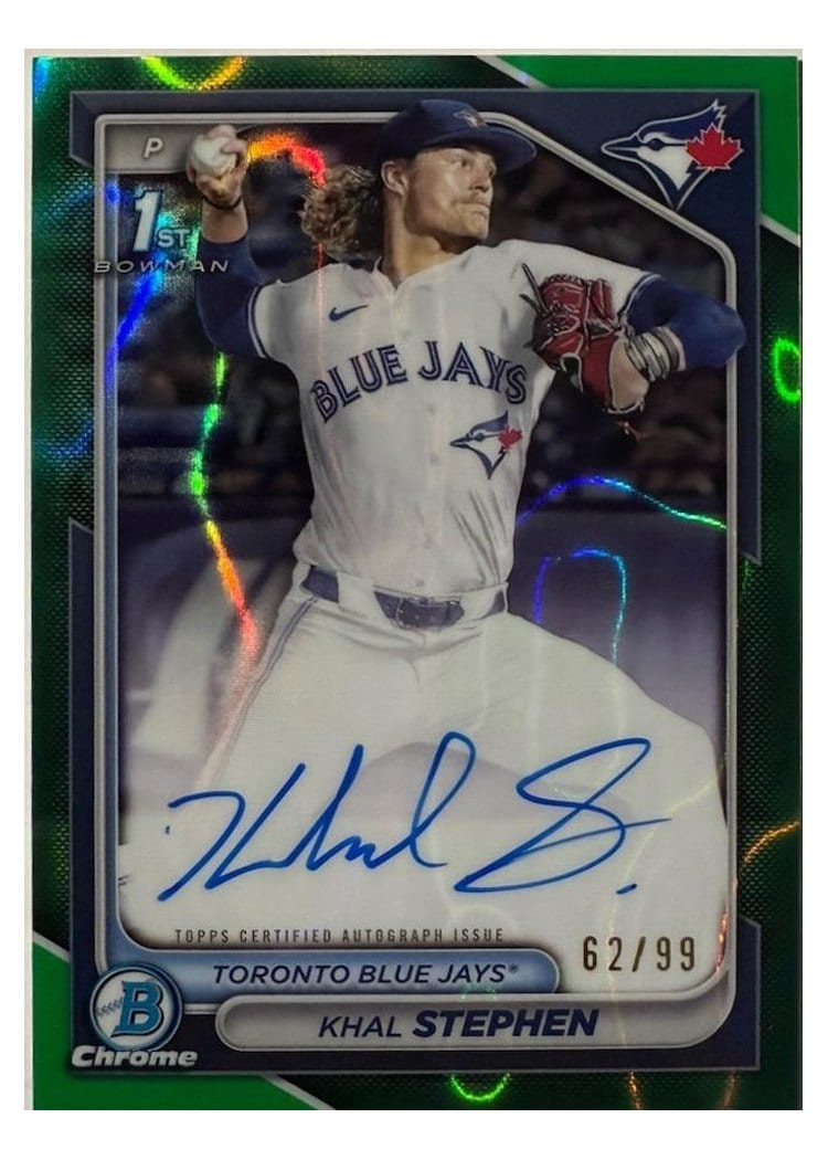 2024 Bowman Draft Chrome Prospect Autographs Khal Stephen #CPA-KS card