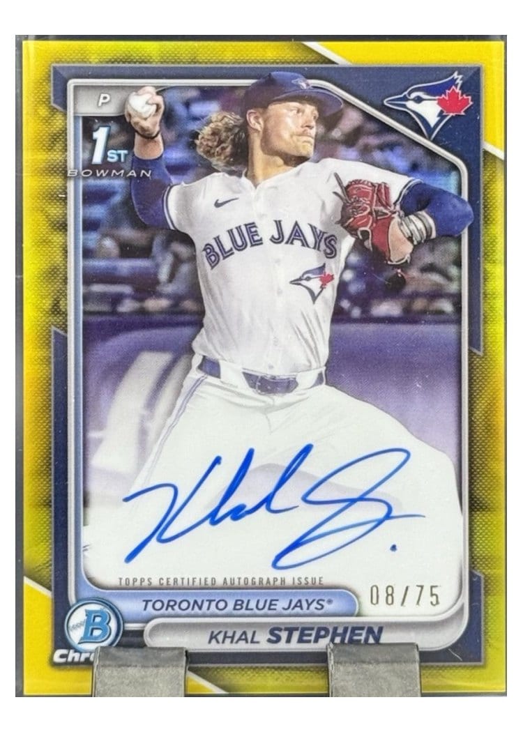 2024 Bowman Draft Chrome Prospect Autographs Khal Stephen #CPA-KS card