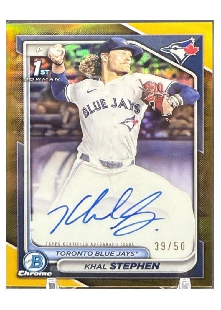 2024 Bowman Draft Chrome Prospect Autographs Khal Stephen #CPA-KS card