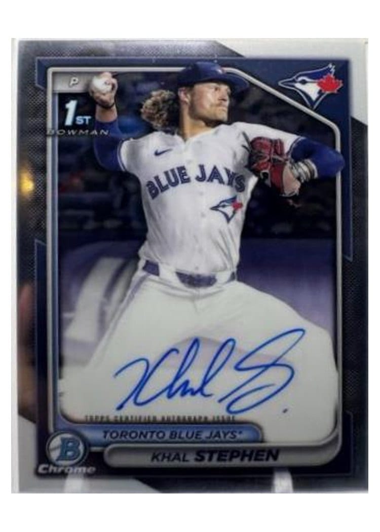 2024 Bowman Draft Chrome Prospect Autographs Khal Stephen #CPA-KS card