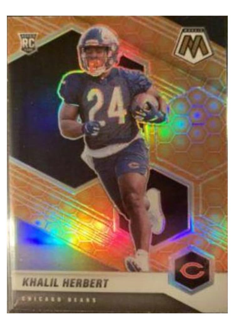 2021 Panini Mosaic Base Set Khalil Herbert #380 card