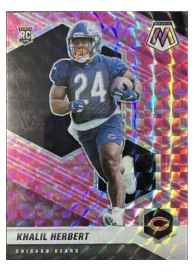 2021 Panini Mosaic Base Set Khalil Herbert #380 card