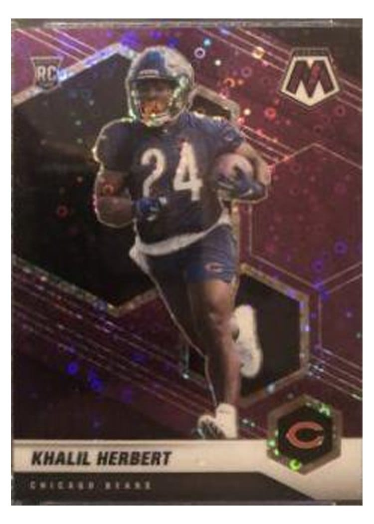 2021 Panini Mosaic Base Set Khalil Herbert #380 card