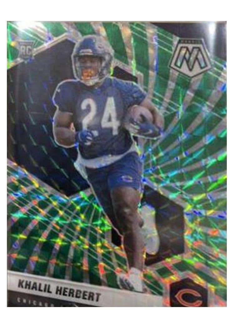 2021 Panini Mosaic Base Set Khalil Herbert #380 card