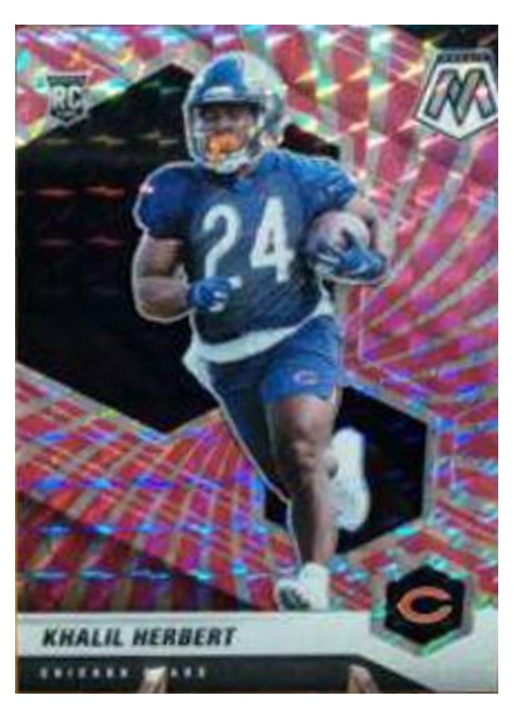 2021 Panini Mosaic Base Set Khalil Herbert #380 card
