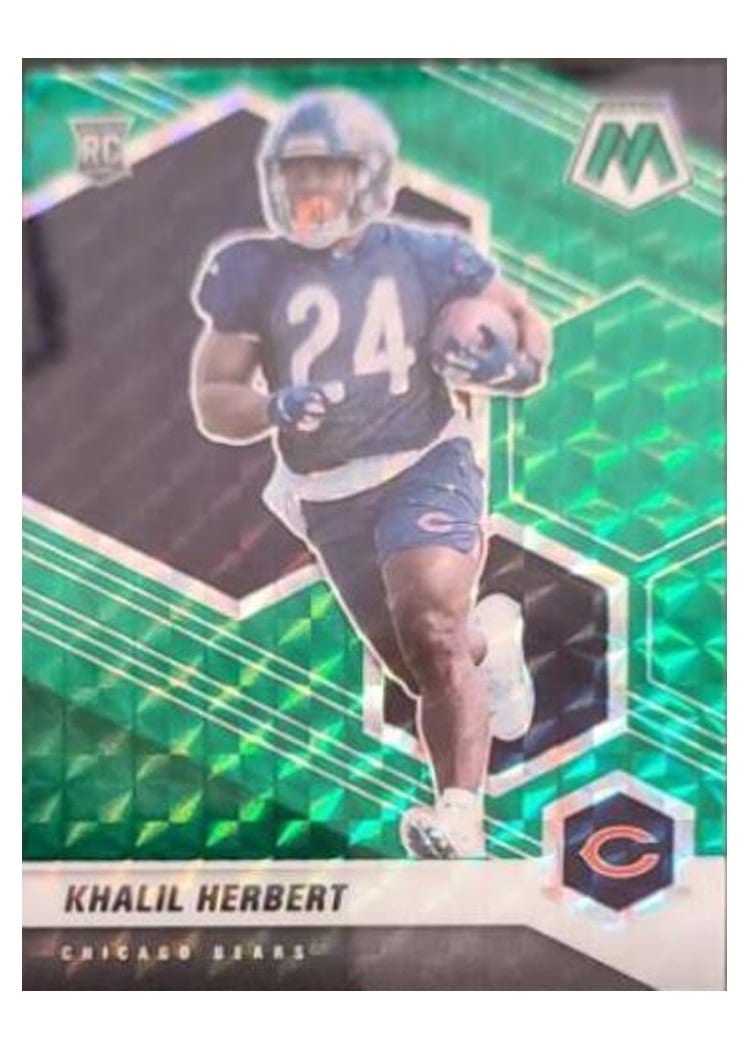 2021 Panini Mosaic Base Set Khalil Herbert #380 card