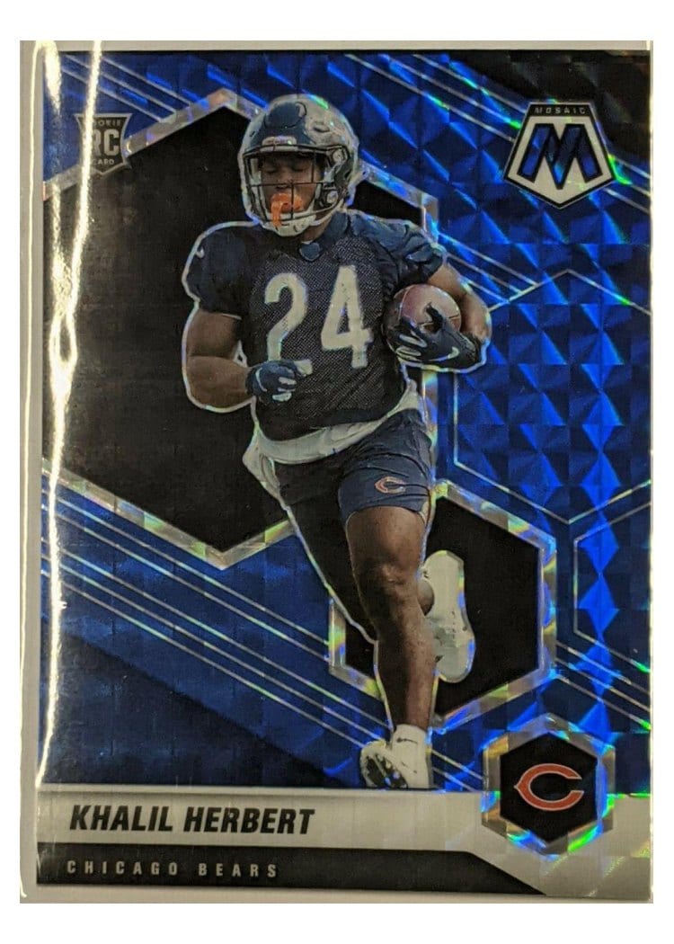 2021 Panini Mosaic Base Set Khalil Herbert #380 card