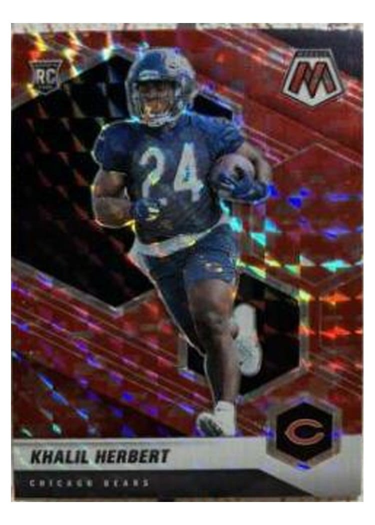 2021 Panini Mosaic Base Set Khalil Herbert #380 card