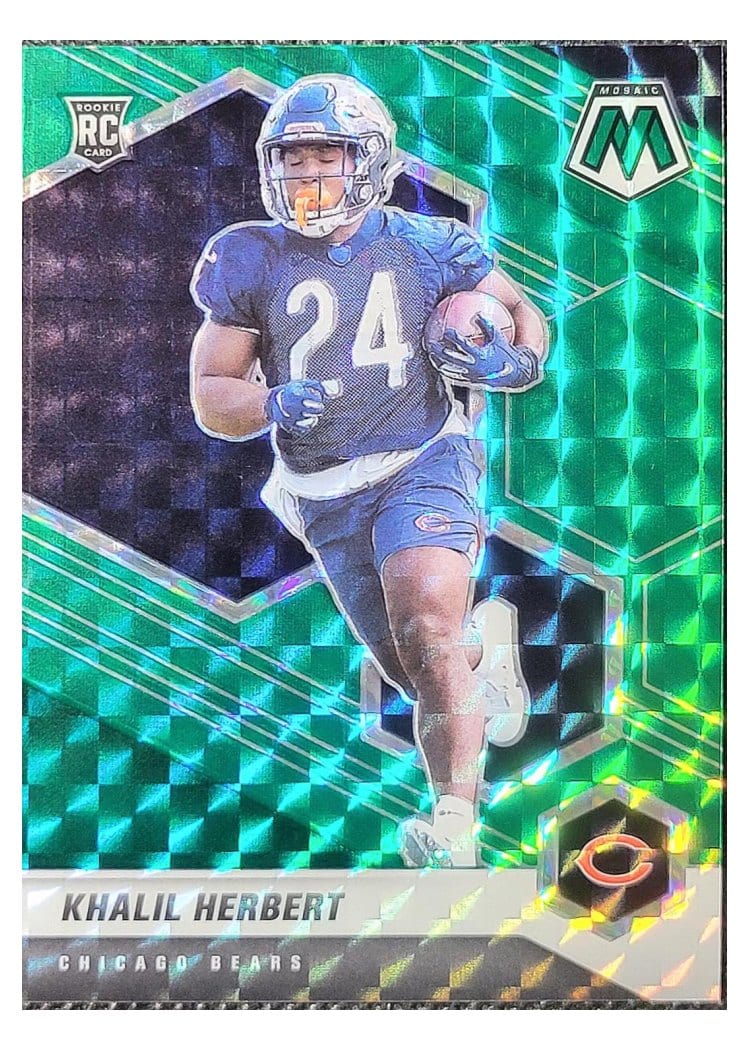 2021 Panini Mosaic Base Set Khalil Herbert #380 card