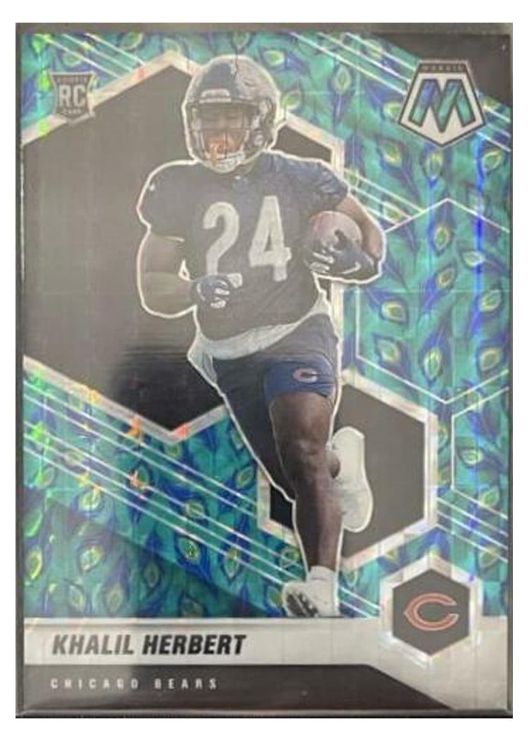 2021 Panini Mosaic Base Set Khalil Herbert #380 card