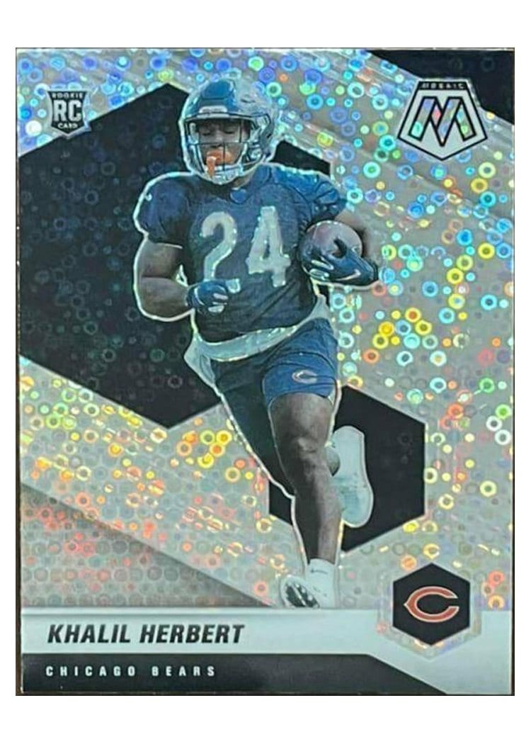 2021 Panini Mosaic Base Set Khalil Herbert #380 card