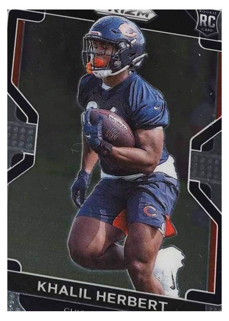 2021 Panini Prizm Base Set Khalil Herbert #425 card