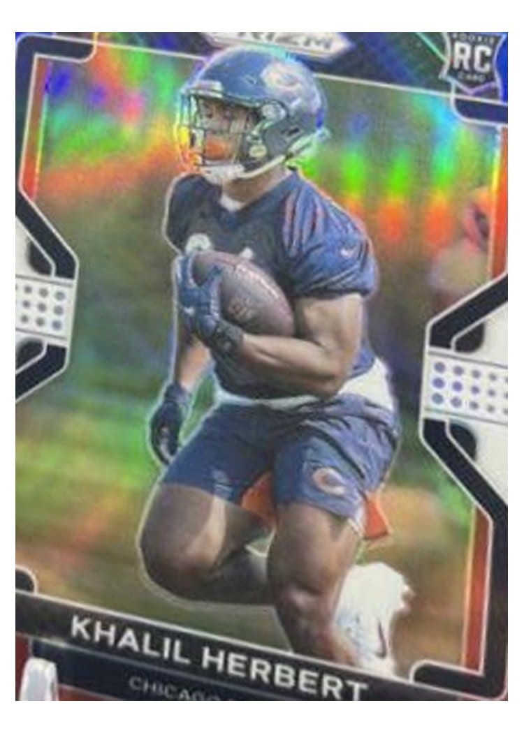2021 Panini Prizm Base Set Khalil Herbert #425 card