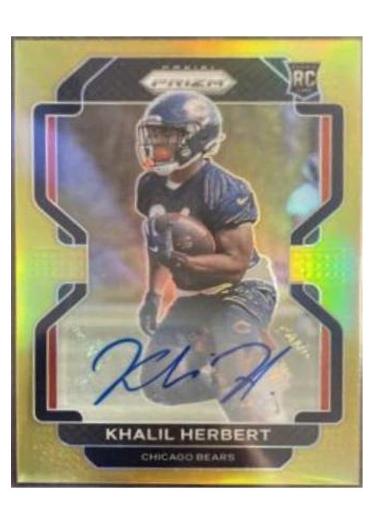 2021 Panini Prizm Base Set Khalil Herbert #425 card